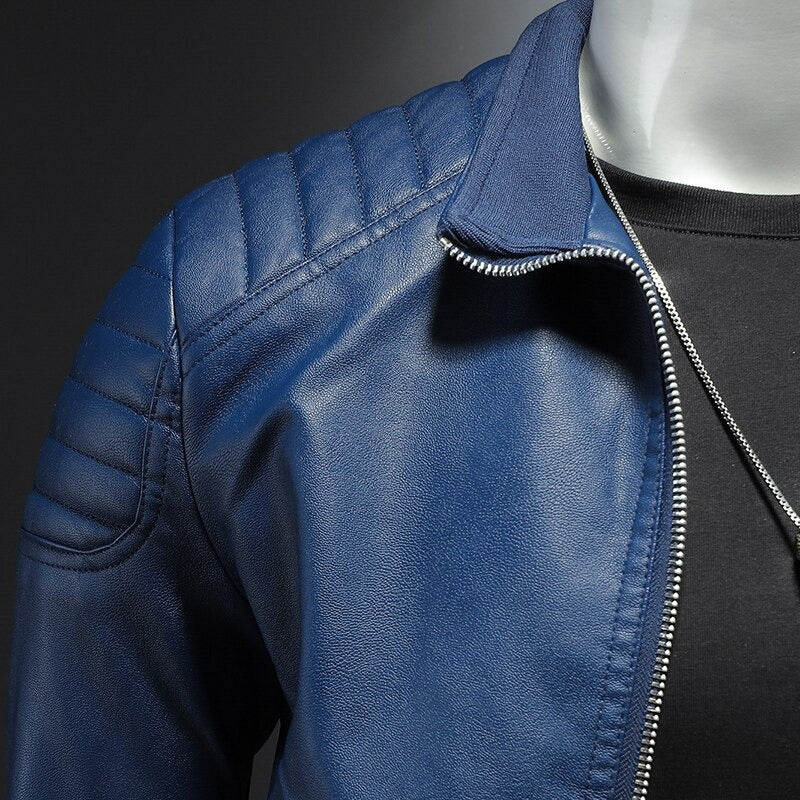 The Vienna Biker Faux Leather Jacket