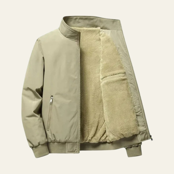 The Milan Sherpa-Lined Bomber Jacket