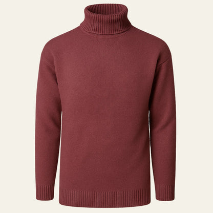 The Sloane Cotton Knit Turtleneck