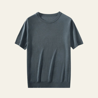 The Lisbon Wool Knit Casual T-Shirt