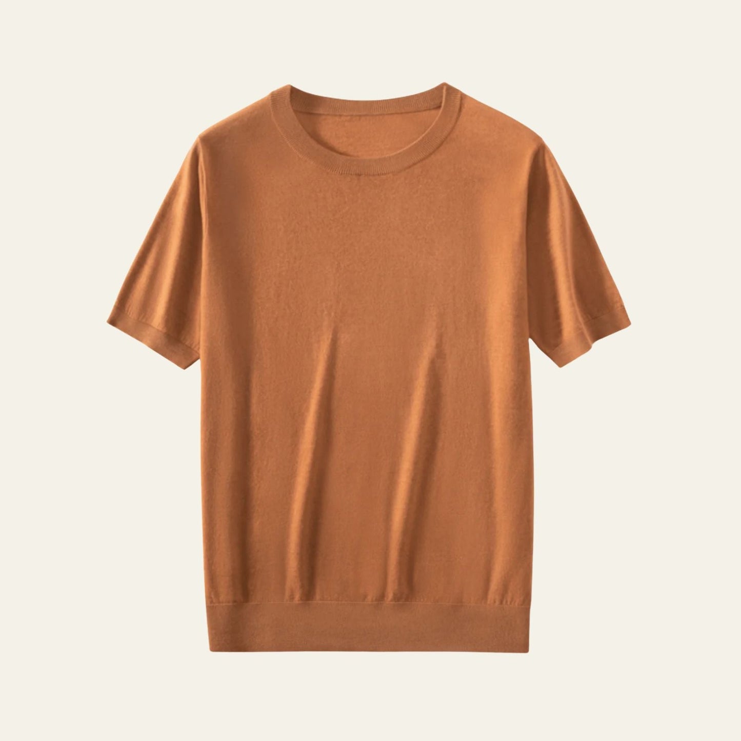 The Lisbon Wool Knit Casual T-Shirt