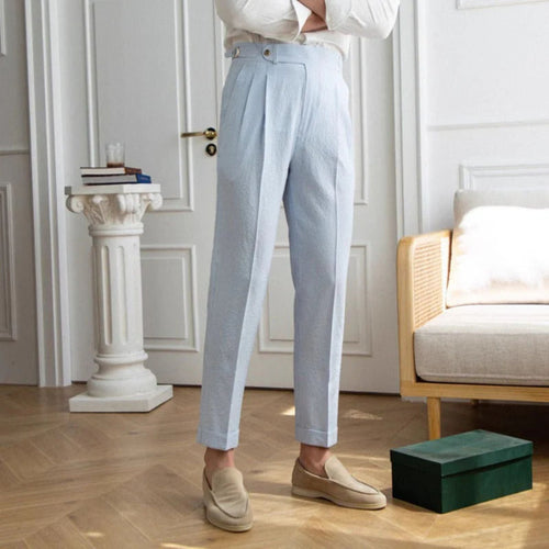 The Portofino Seersucker Yacht Trouser