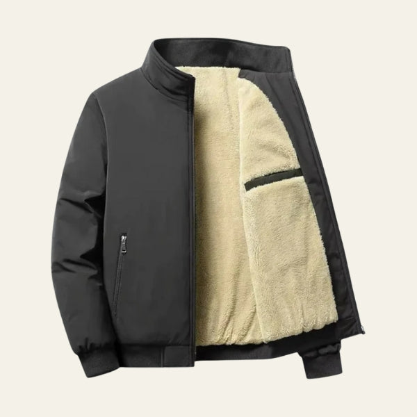 The Milan Sherpa-Lined Bomber Jacket