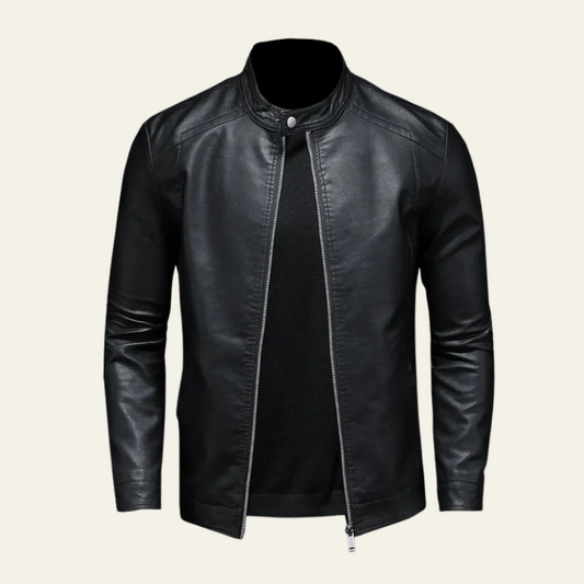 The Monaco Biker Faux Leather Jacket