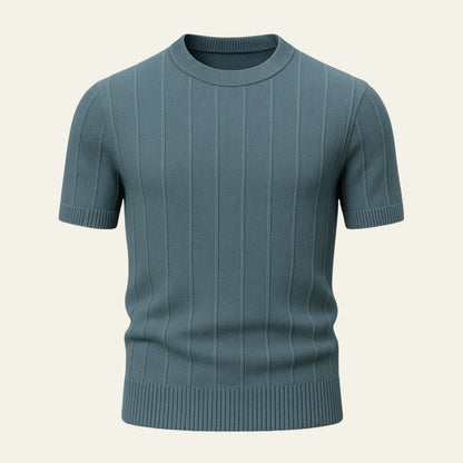 The Cannes Ribbed Knit T-Shirt