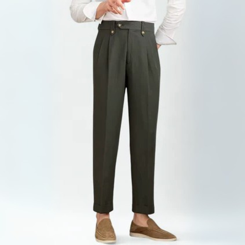 The Napoli Pleated Trousers