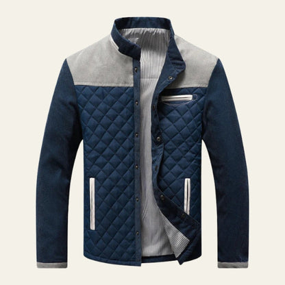The Camden Two-Tone Quilted Jacket