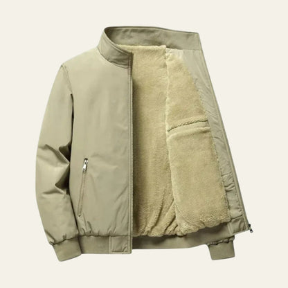 The Milan Sherpa-Lined Bomber Jacket