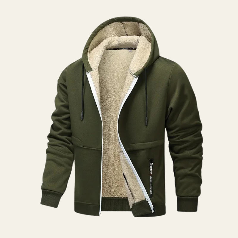 The Aspen Fleece-Lined Hoodie Jacket