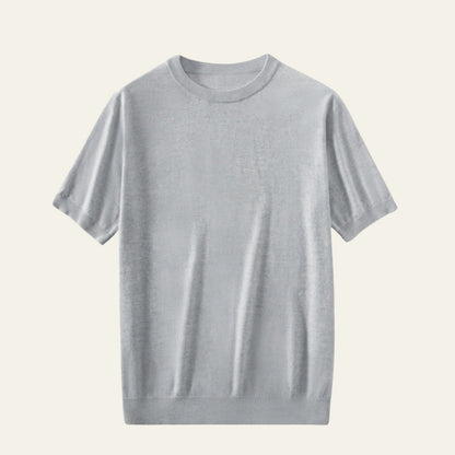 The Lisbon Wool Knit Casual T-Shirt