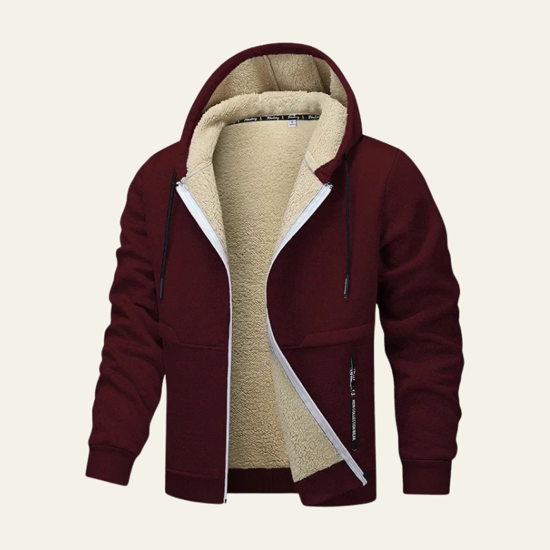 The Aspen Fleece-Lined Hoodie Jacket