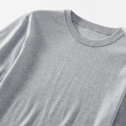 The Lisbon Wool Knit Casual T-Shirt