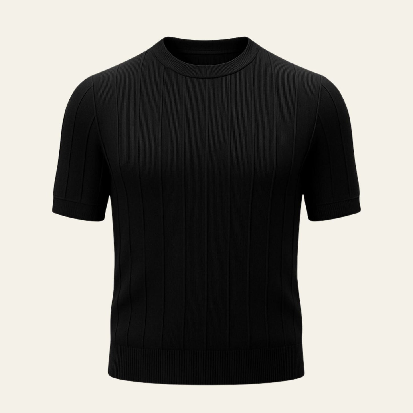 The Cannes Ribbed Knit T-Shirt