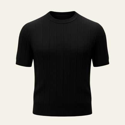 The Cannes Ribbed Knit T-Shirt