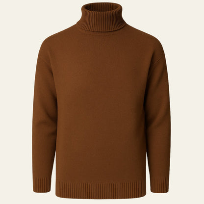 The Sloane Cotton Knit Turtleneck