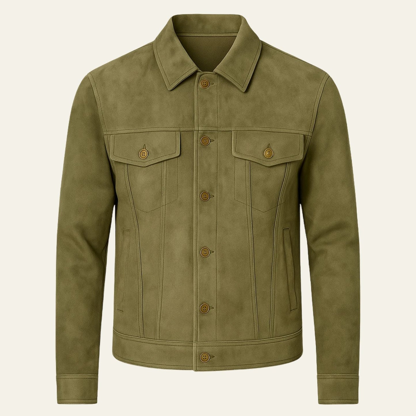 The Cortina Suede Lapel Jacket