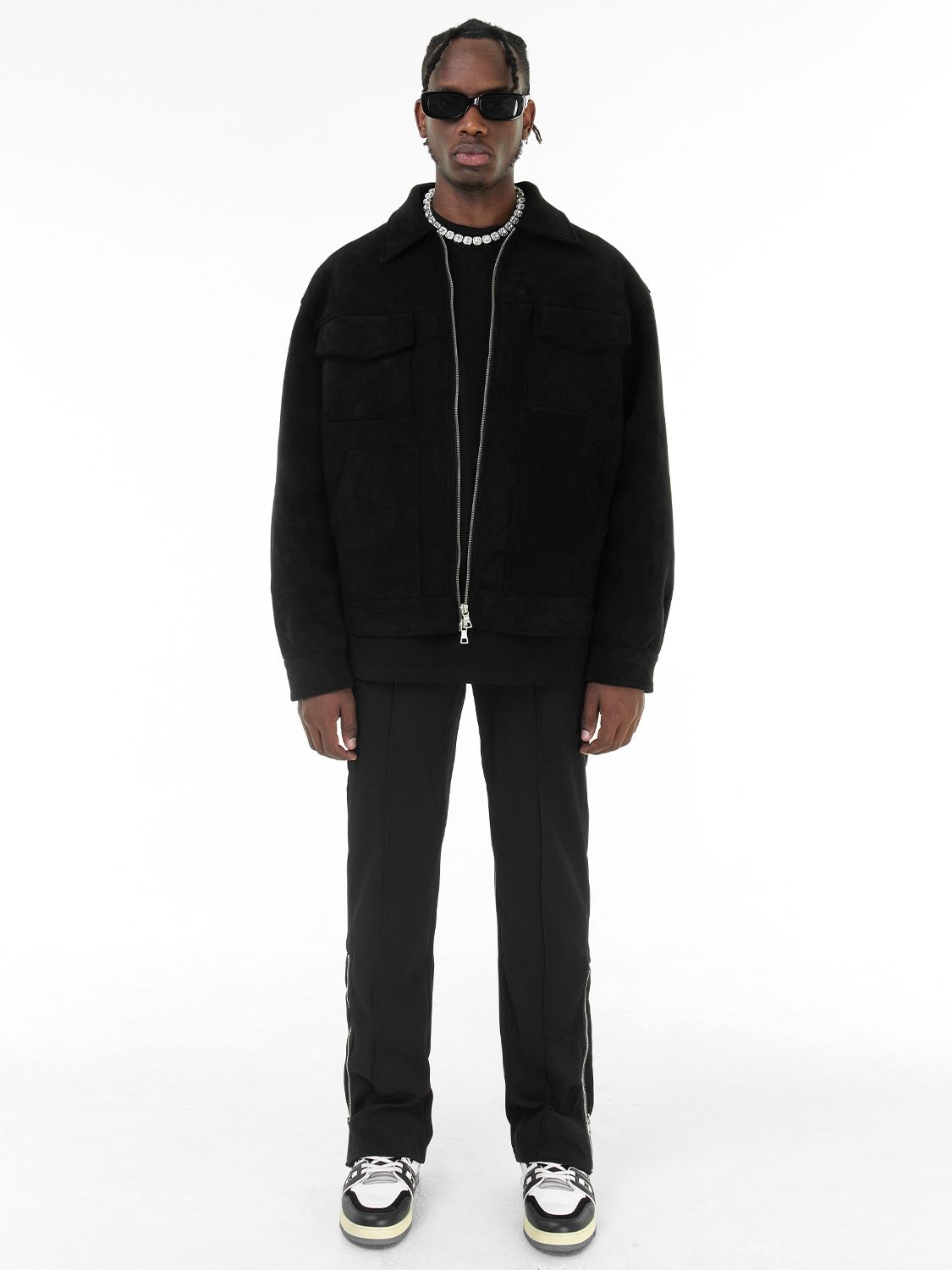 The Vienna Utility Suede Field Jacket