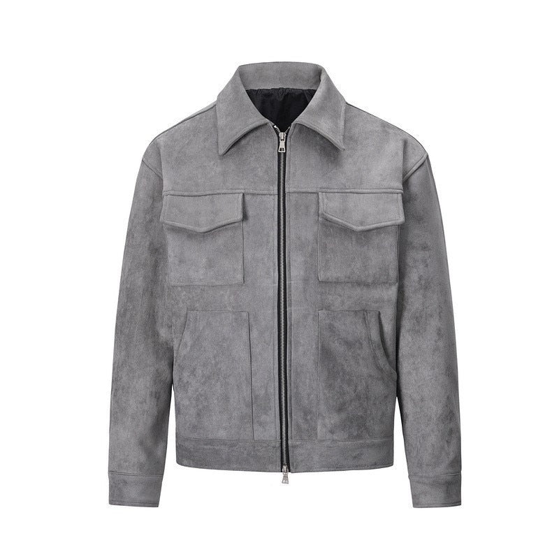 The Vienna Utility Suede Field Jacket