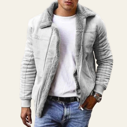 The Cortina Shearling Bomber Jacket