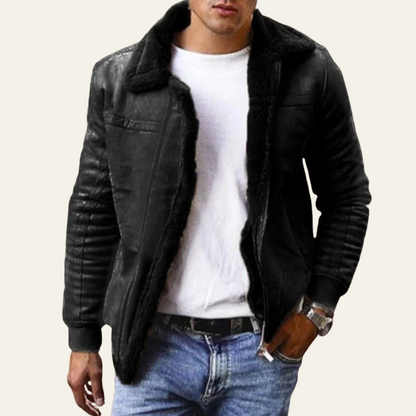 The Cortina Shearling Bomber Jacket