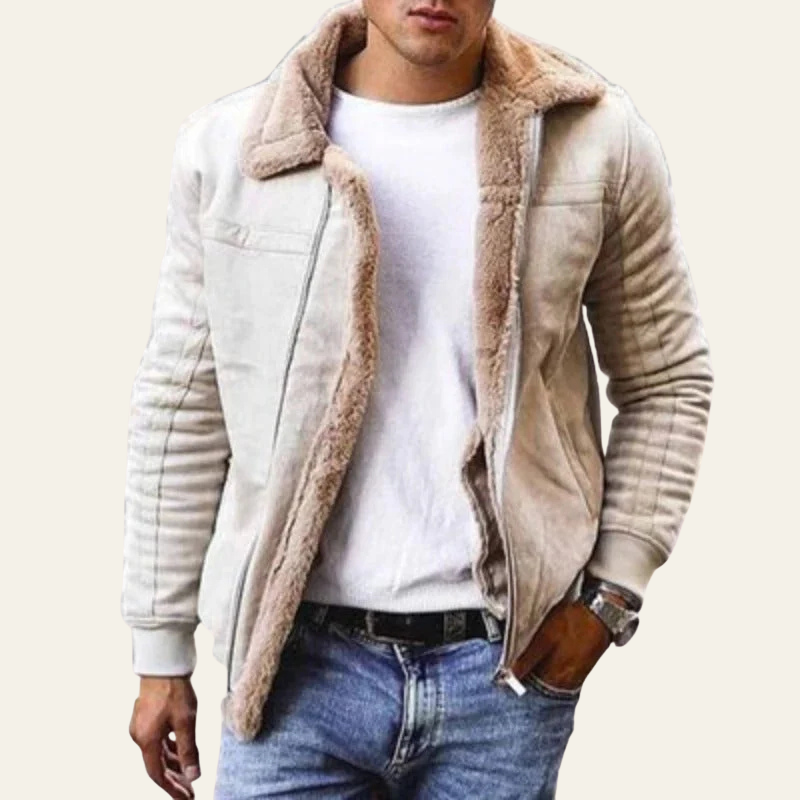 The Cortina Shearling Bomber Jacket