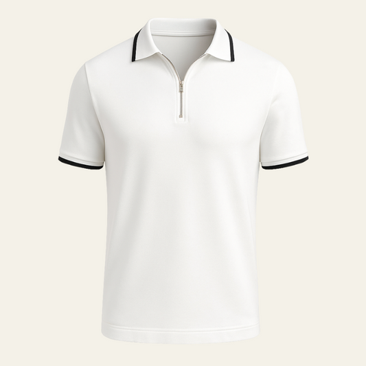 The Monaco Quarter Zip Polo