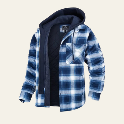 The Regent Hooded Check Jacket