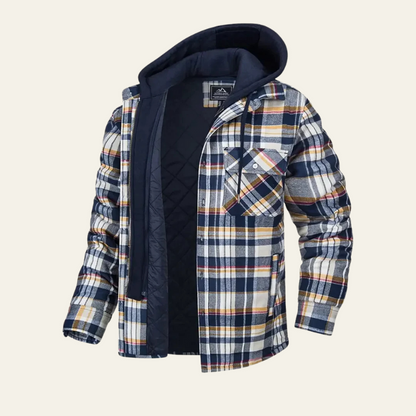 The Regent Hooded Check Jacket