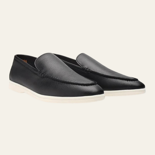 The Lisbon Leather Yacht Loafers